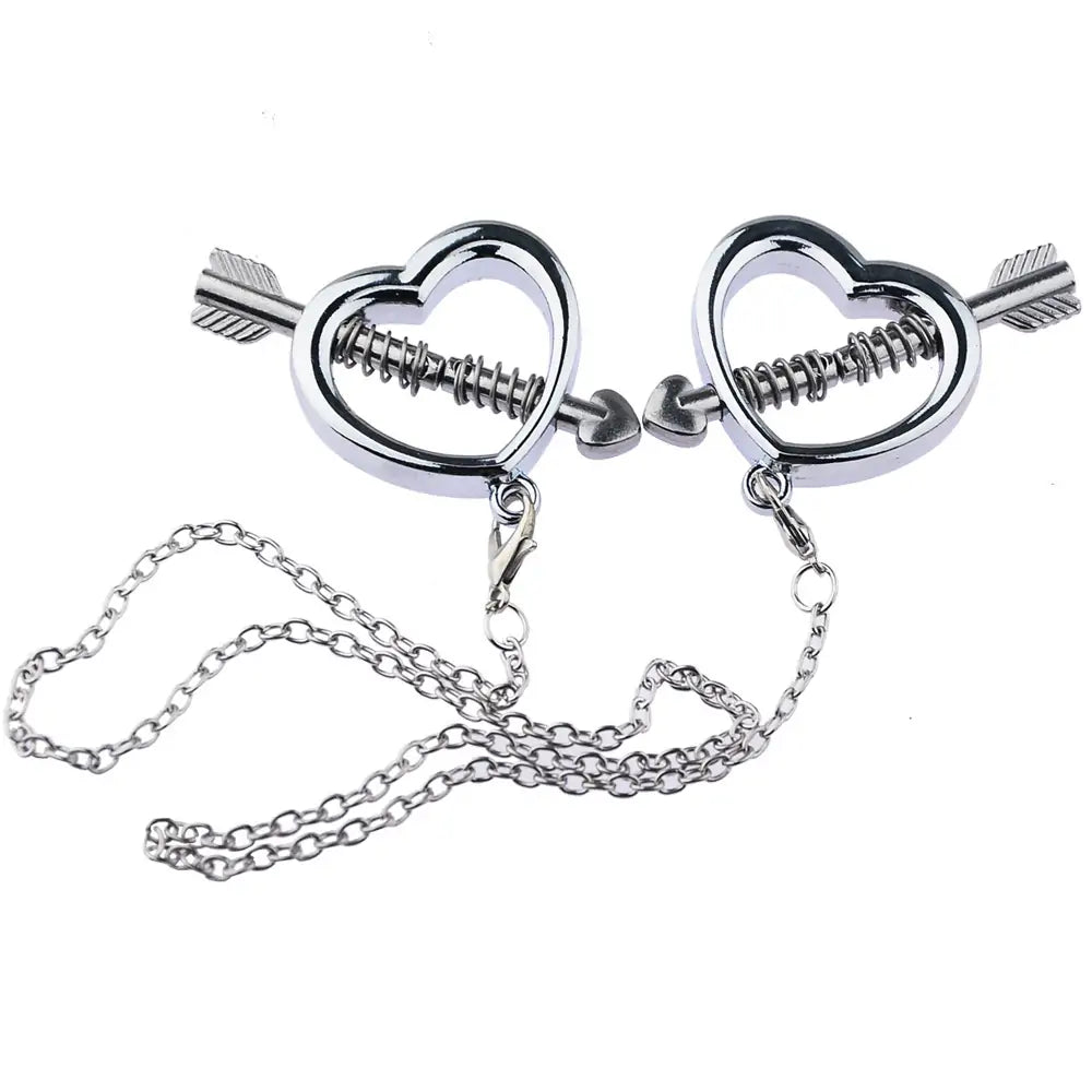 Stainless Steel Nipple Clamps with Chain