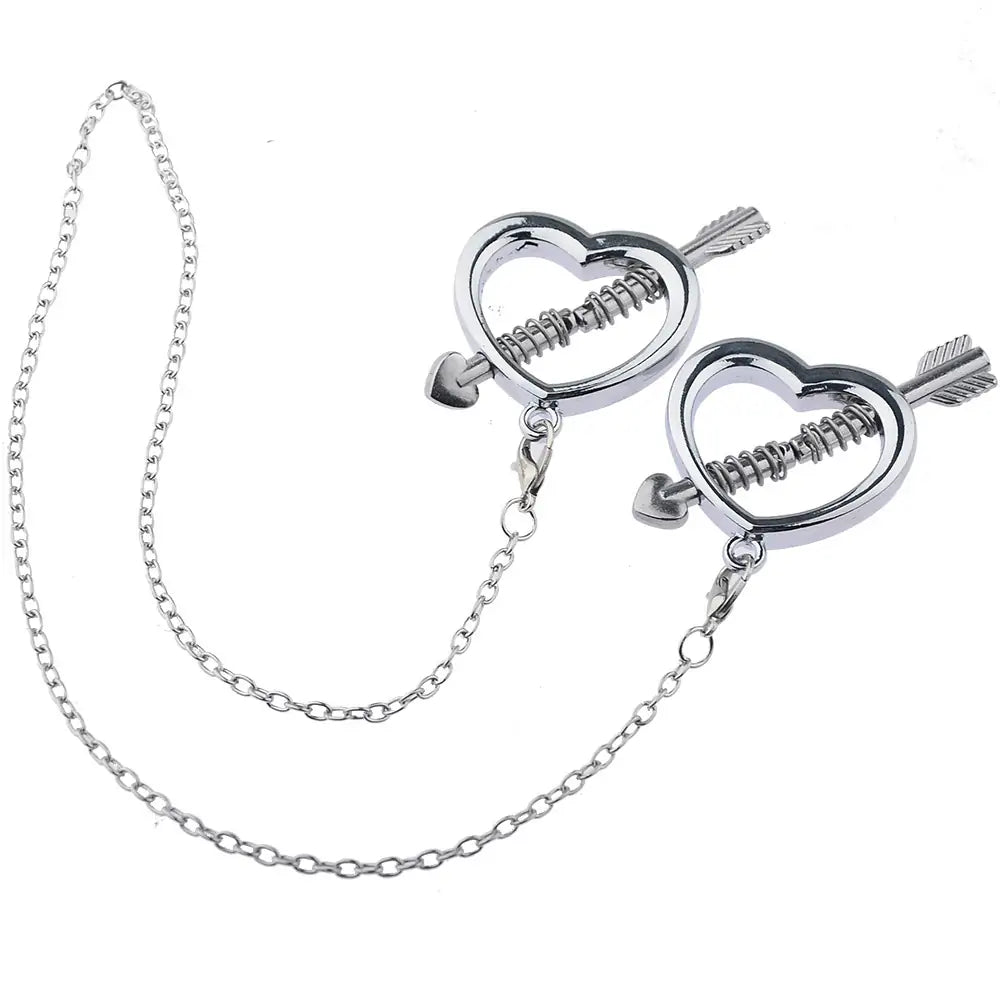 Stainless Steel Nipple Clamps with Chain
