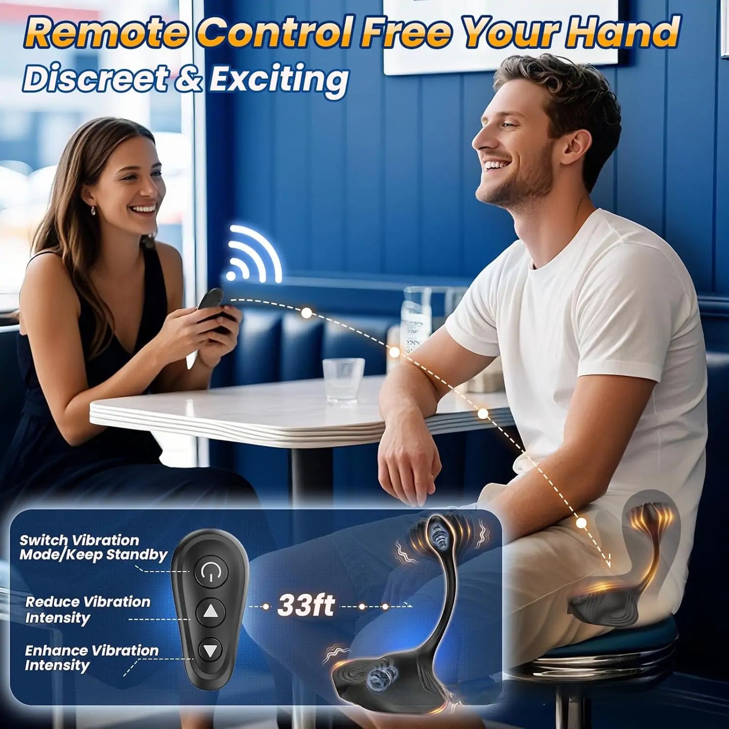 Stingray Grinder Vibrator – G-Spot & Prostate Massager