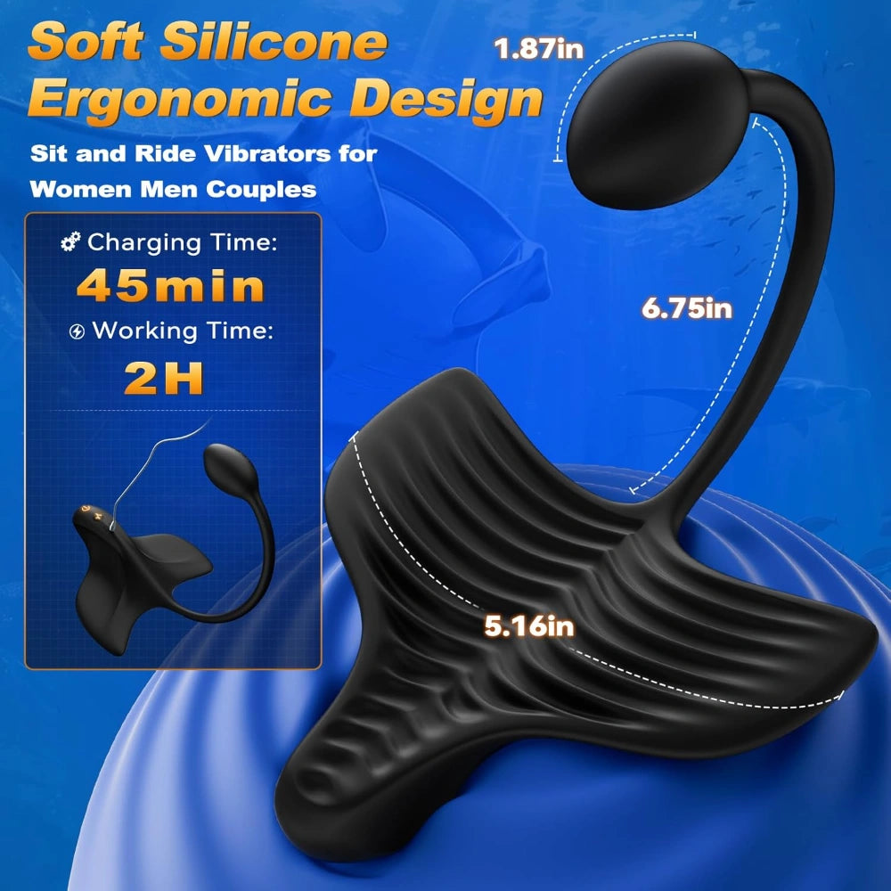 Stingray Grinder Vibrator – G-Spot & Prostate Massager