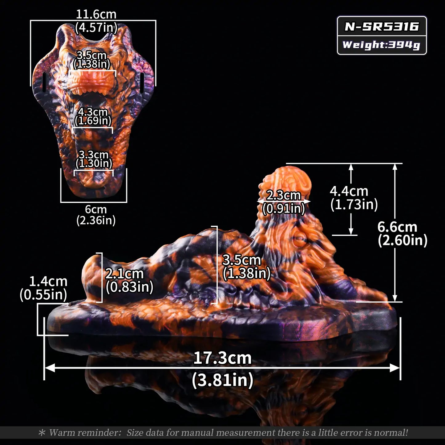 Strap On Beast Grinder Toy