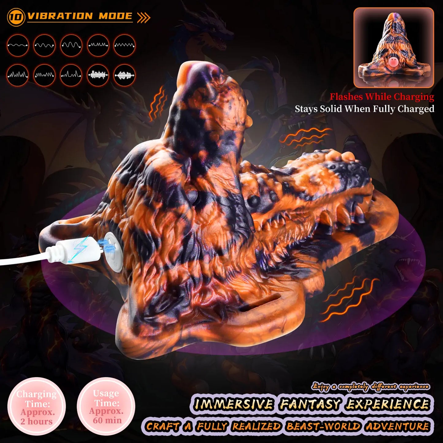 Strap On Beast Grinder Toy