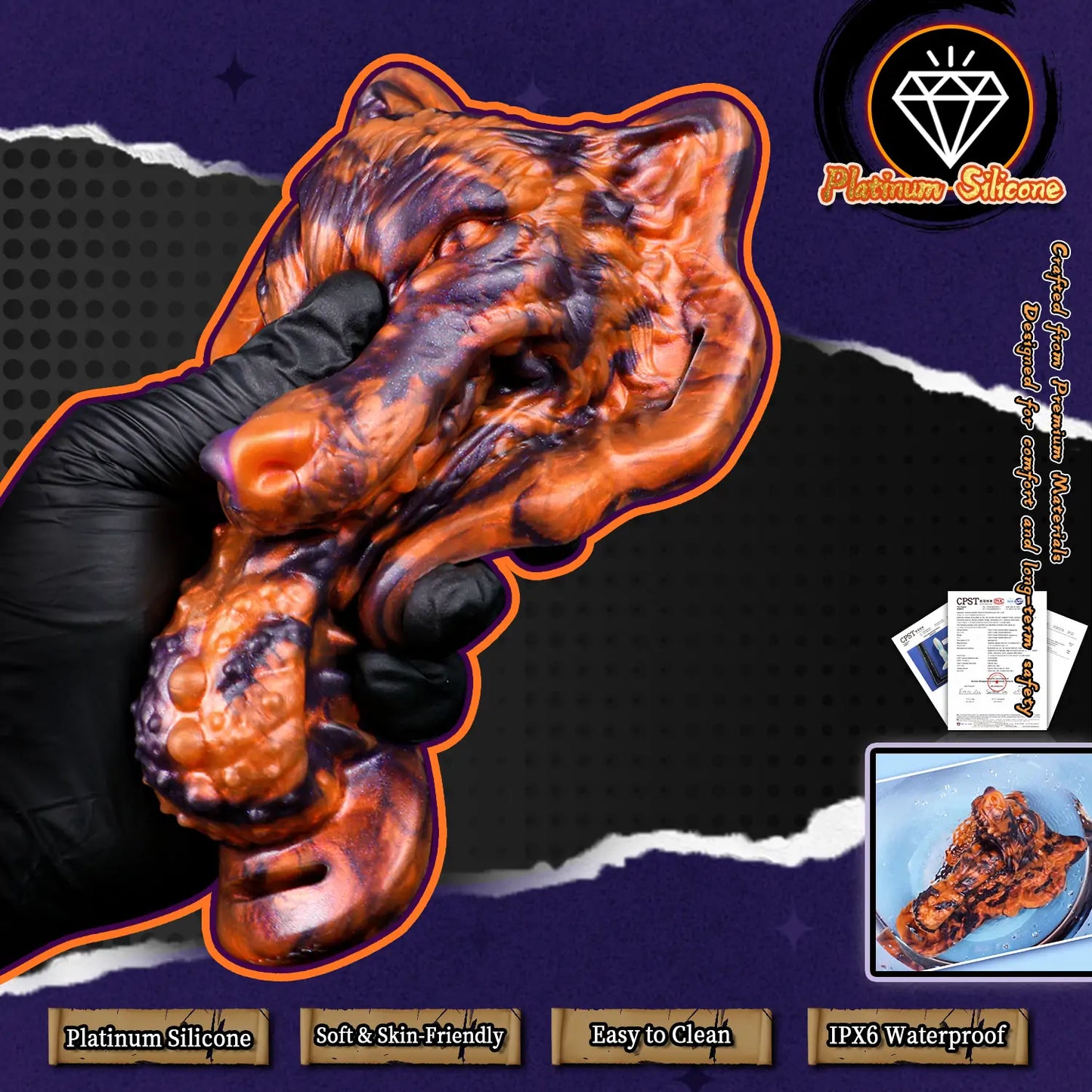 Strap On Beast Grinder Toy