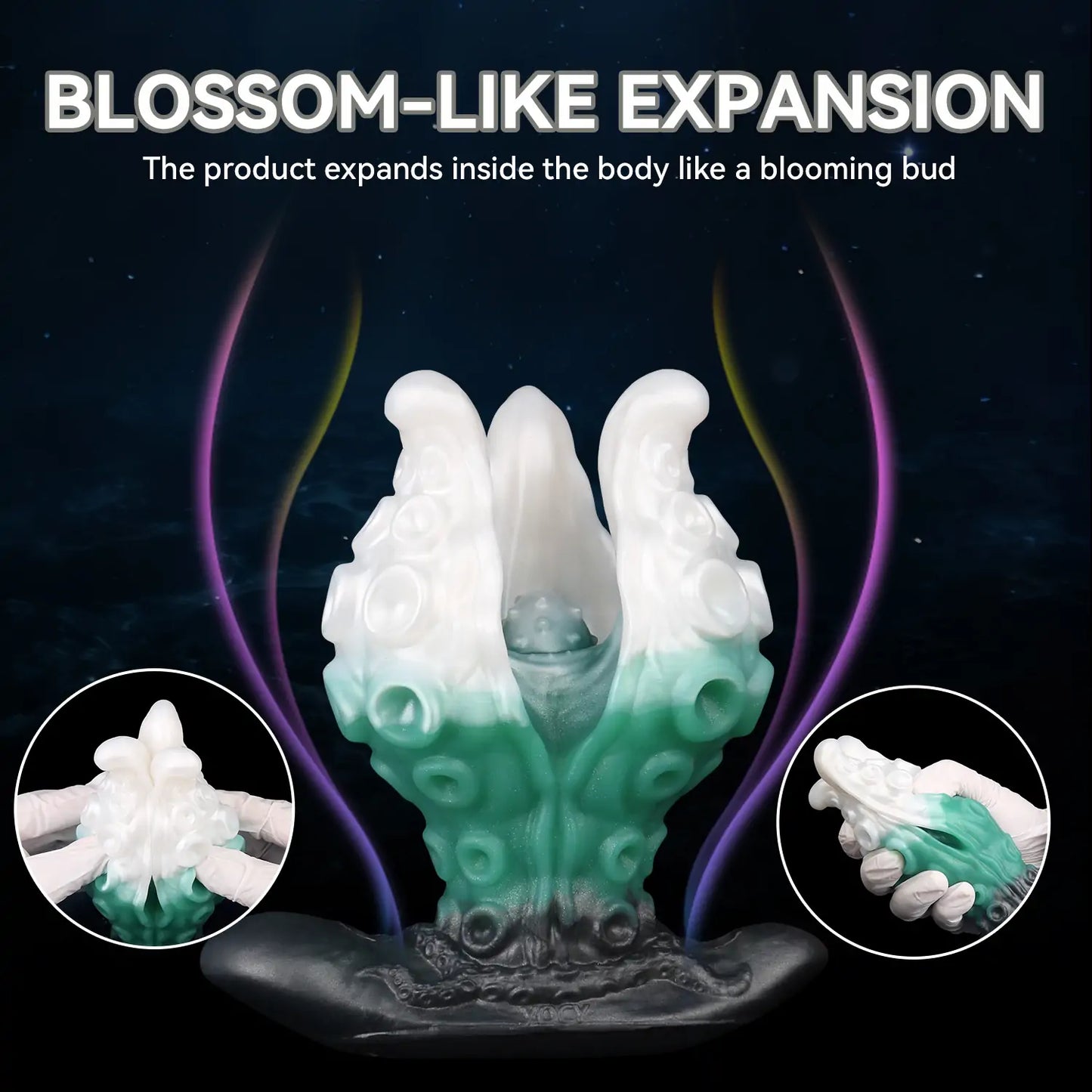 Strap On Blooming Tentacle Butt Plug