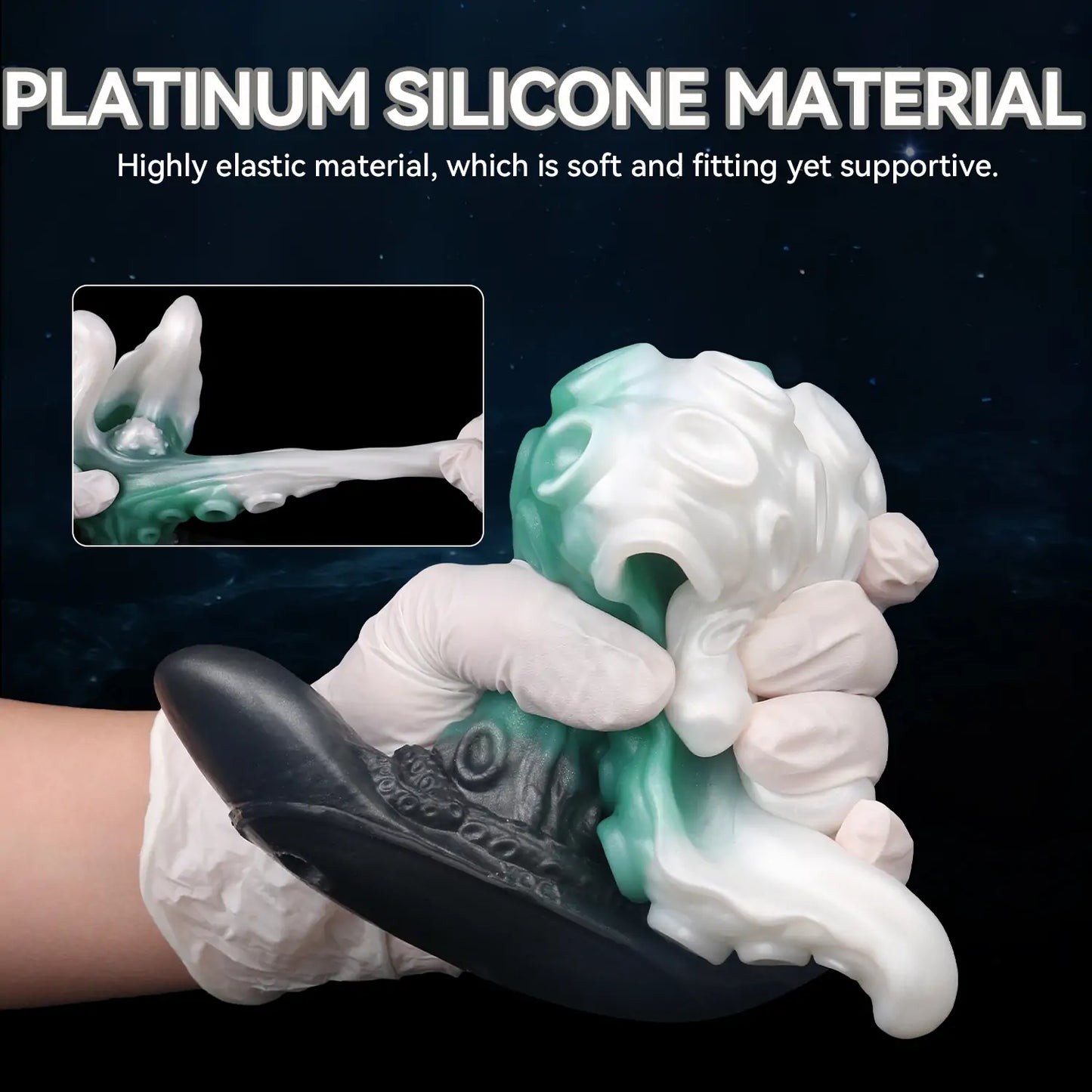 Strap On Blooming Tentacle Butt Plug