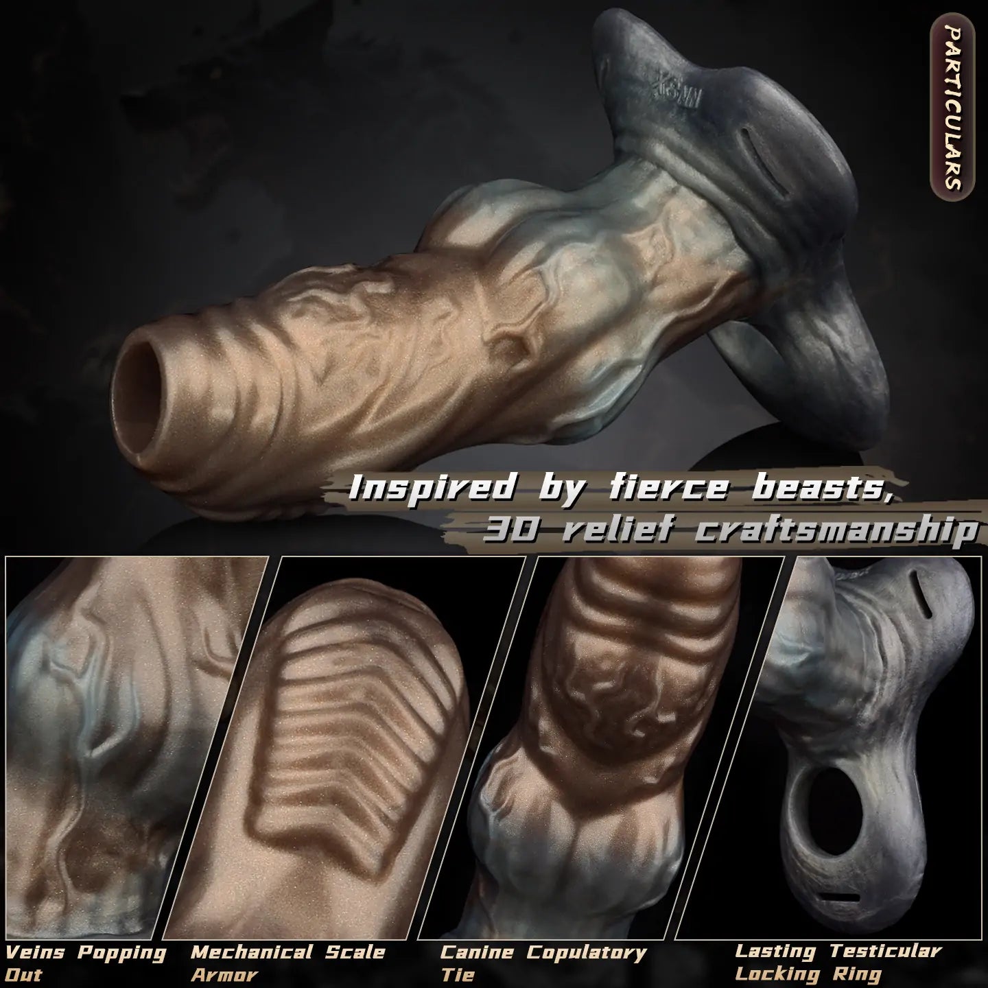 Strap On Cock Sleeve Open-Ended Design