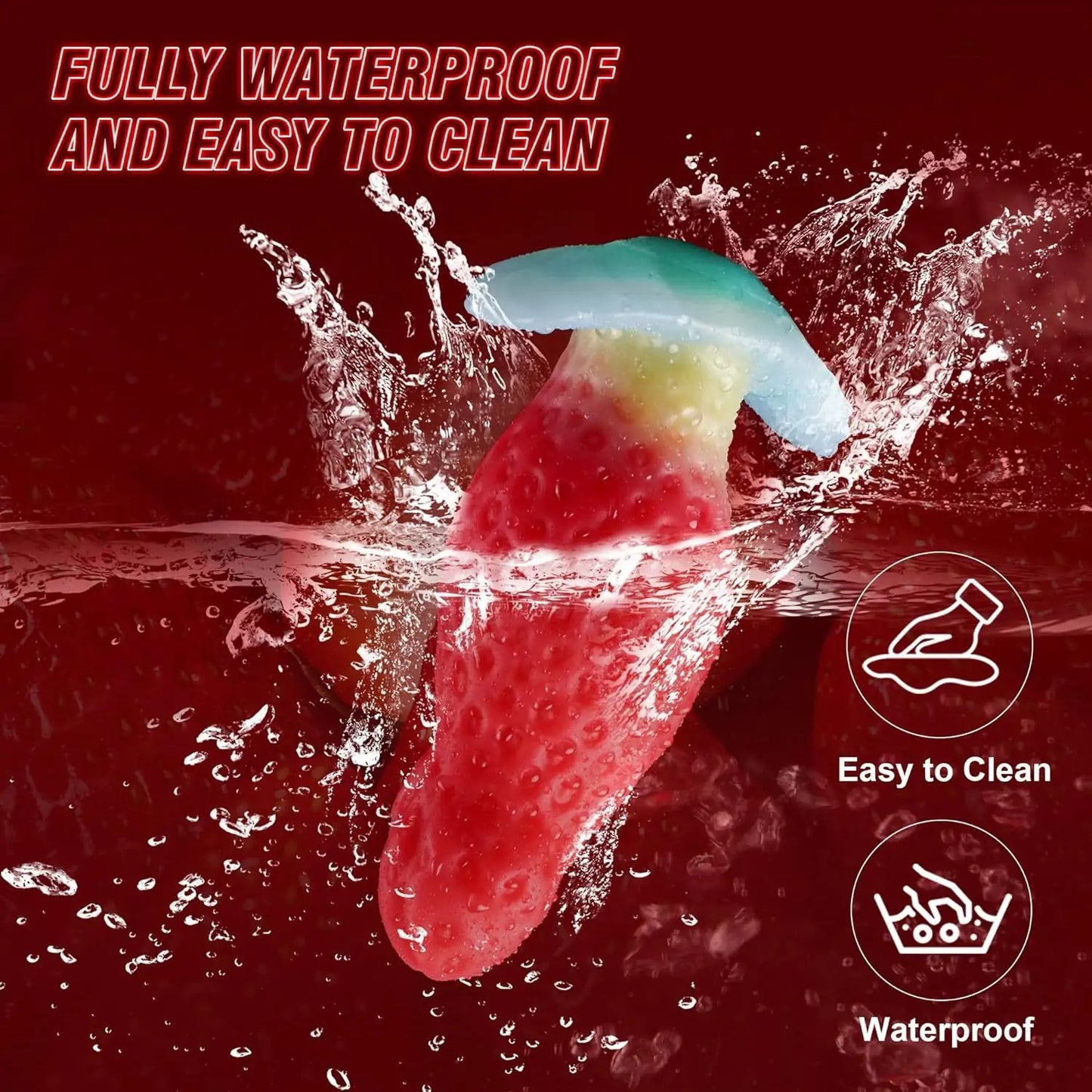 Strawberry Fantasy Silicone Anal Plug