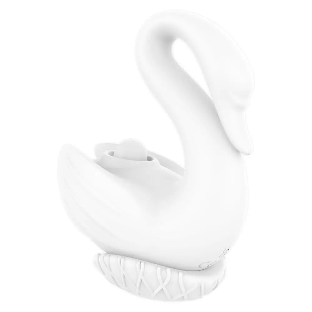 Swan Suction Vibrator – Dual Pleasure Toy