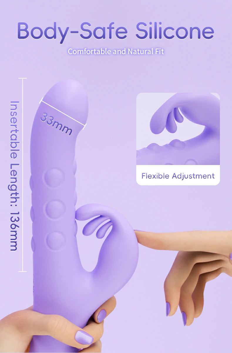 Tapping Bubble – New Design Rabbit Vibrator