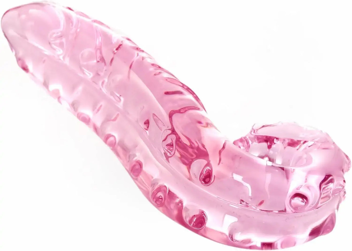 Translucent Tentacle Crystal Glass Dildo