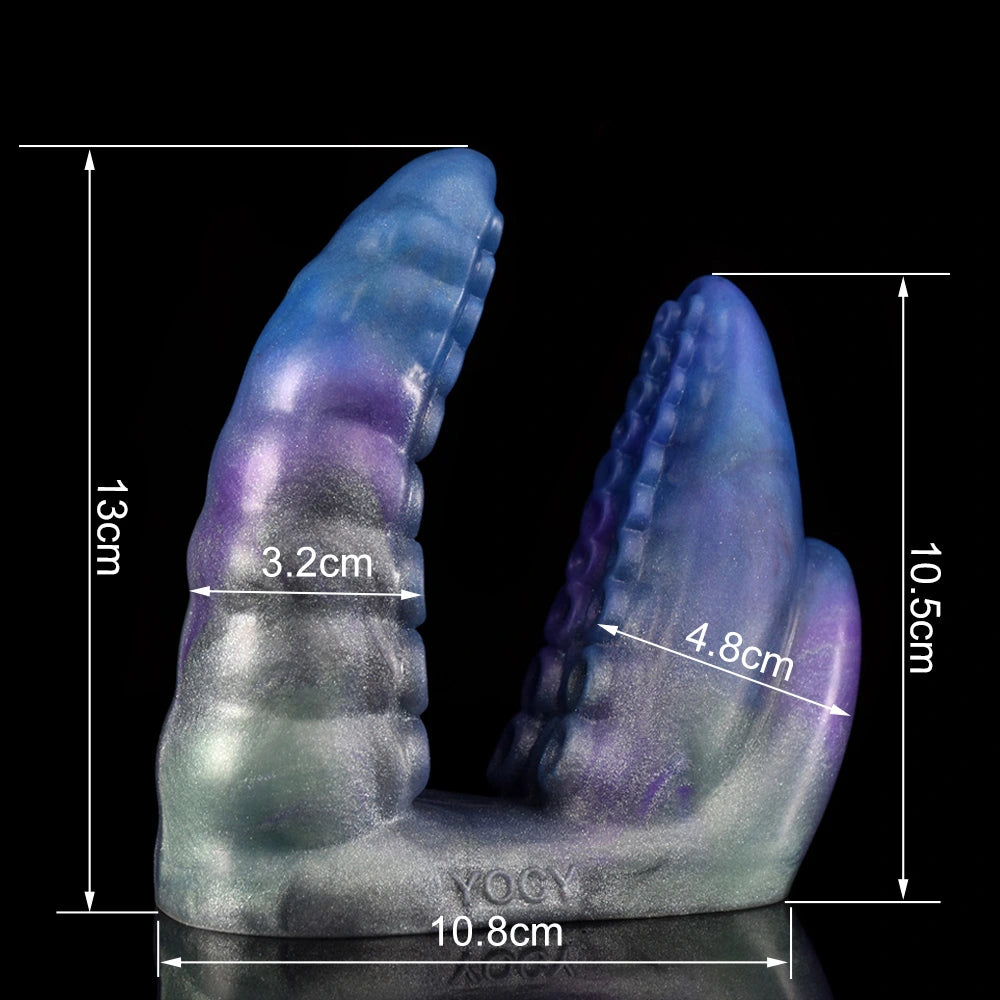 Fantasy Tentacle Double Penetration Cock Sleeve