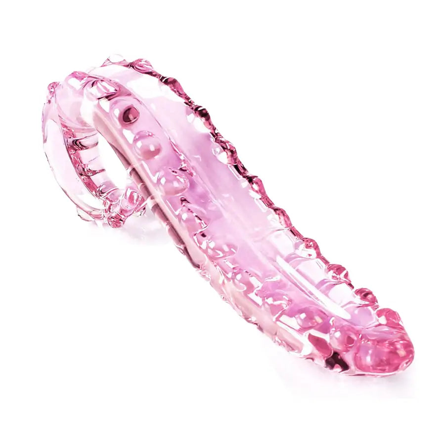 Translucent Tentacle Crystal Glass Dildo