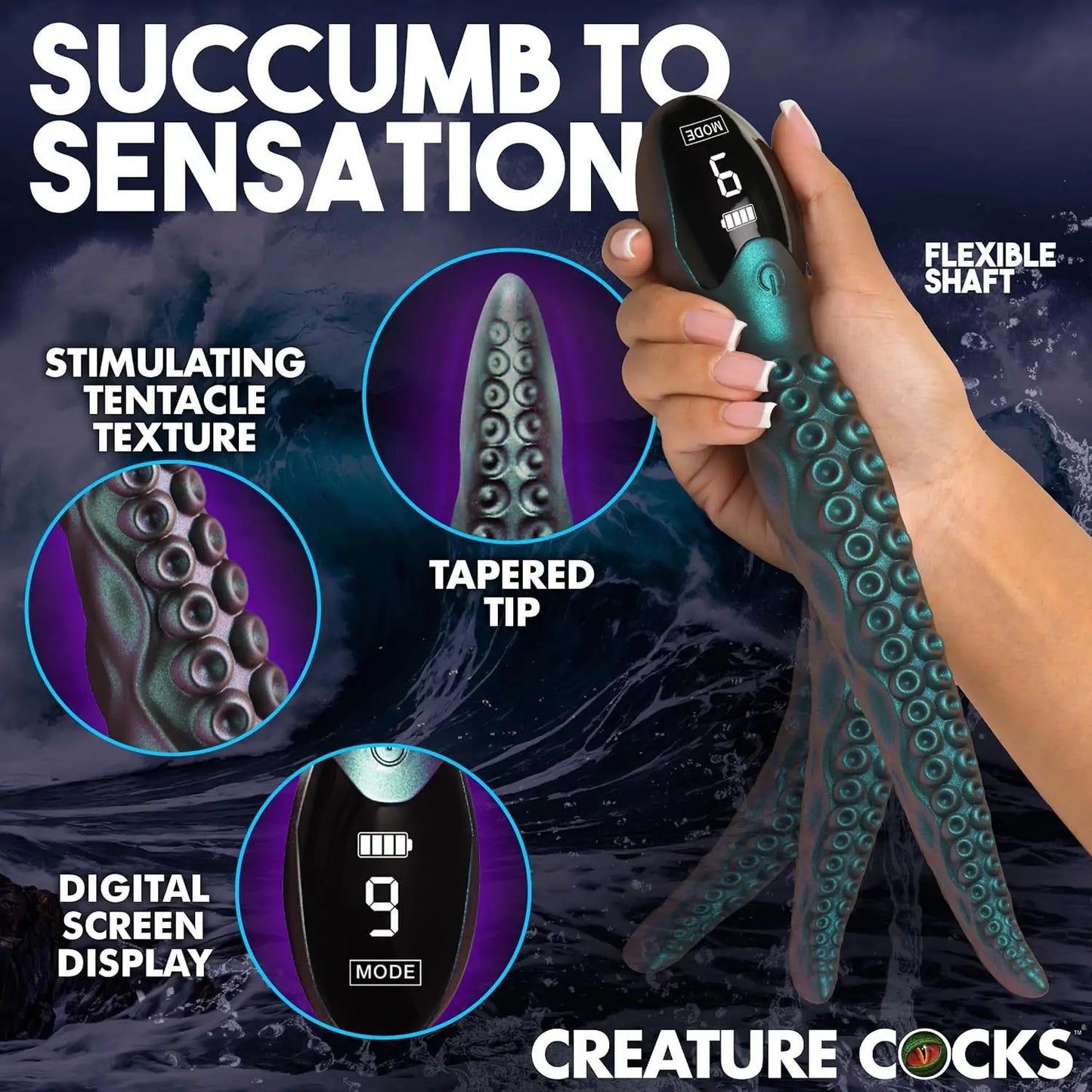 Tentacle Thrill Vibration Wand