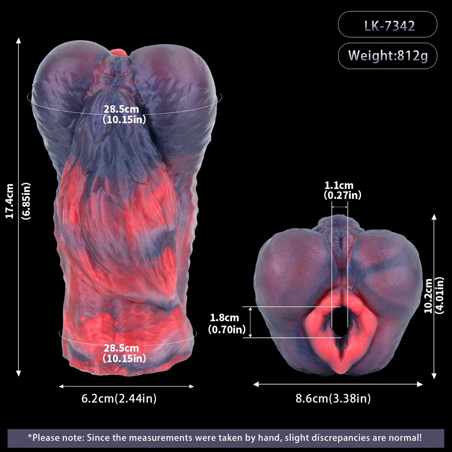 Teratophile Stroker - Bobtail Dog Fantasy Pocket Pussy
