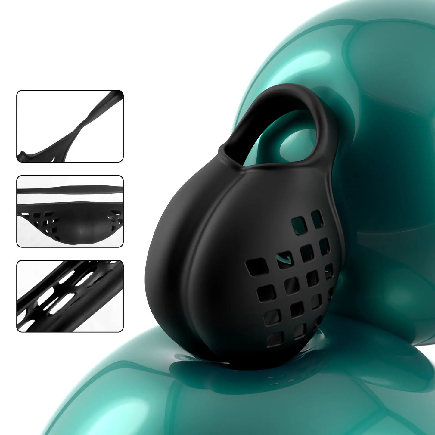 Testicle-Enclosing Cock Ring