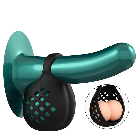 Testicle-Enclosing Cock Ring