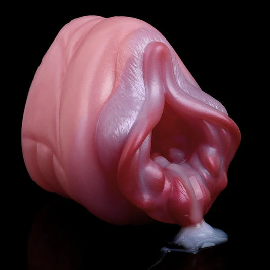 The Blob Monster Vibrating Fantasy Vulva Stroker
