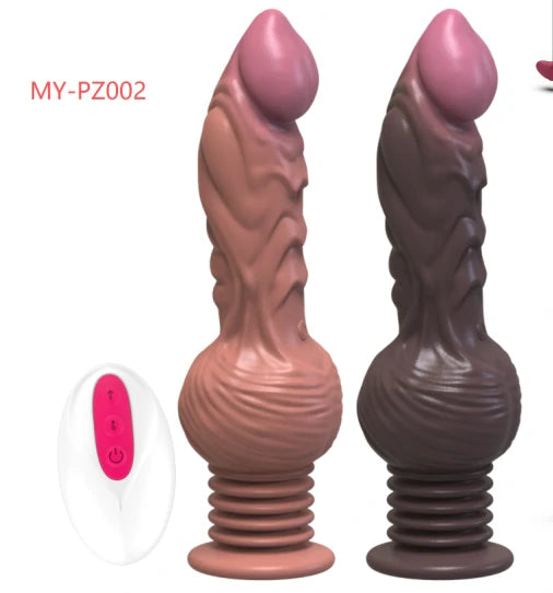 The Freak - Thick Bouncing Dildo With Remote