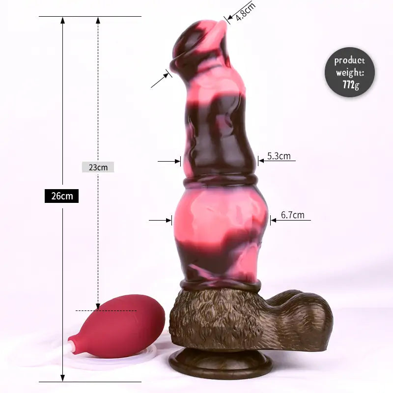 Thick Horse Squirting Dildo 10 Inches
