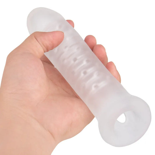 Thin Cock Sleeve Extender for Male