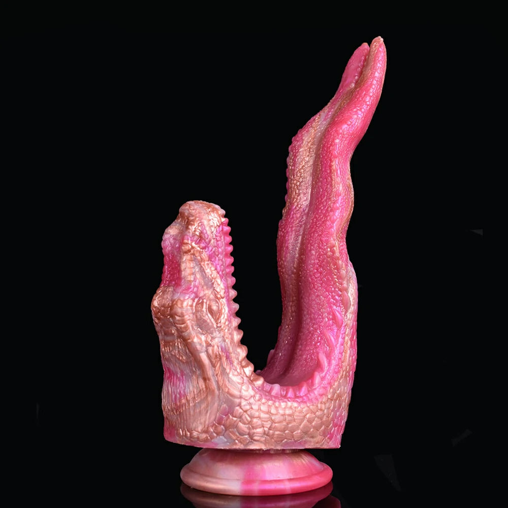 Throat Scourge – Dragon Mouth Fantasy Dildo 9.8 Inches