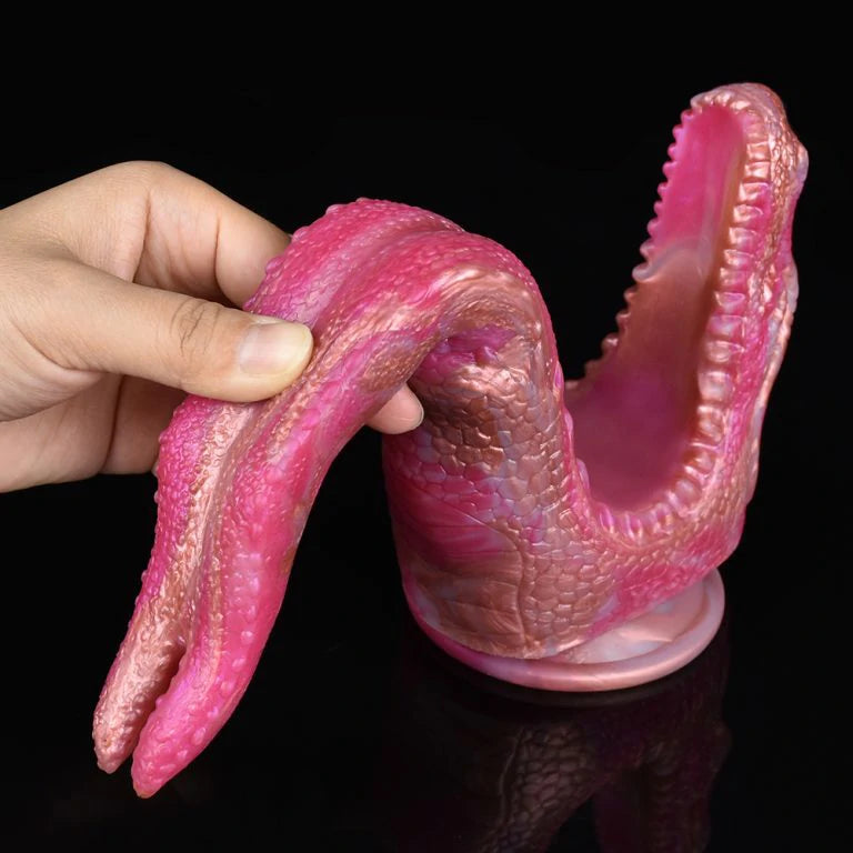 Throat Scourge – Dragon Mouth Fantasy Dildo 9.8 Inches