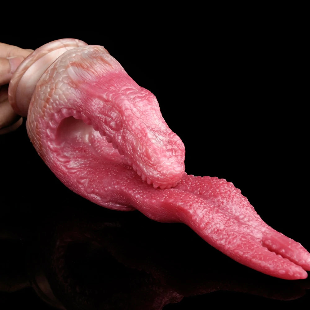 Throat Scourge – Dragon Mouth Fantasy Dildo 9.8 Inches