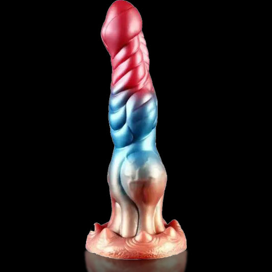 Thrusting Fantasy Dildo Dragon Style 10 Inches