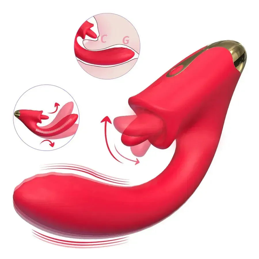Ticker Licker G Spot Vibrating & Swinging Stimulator