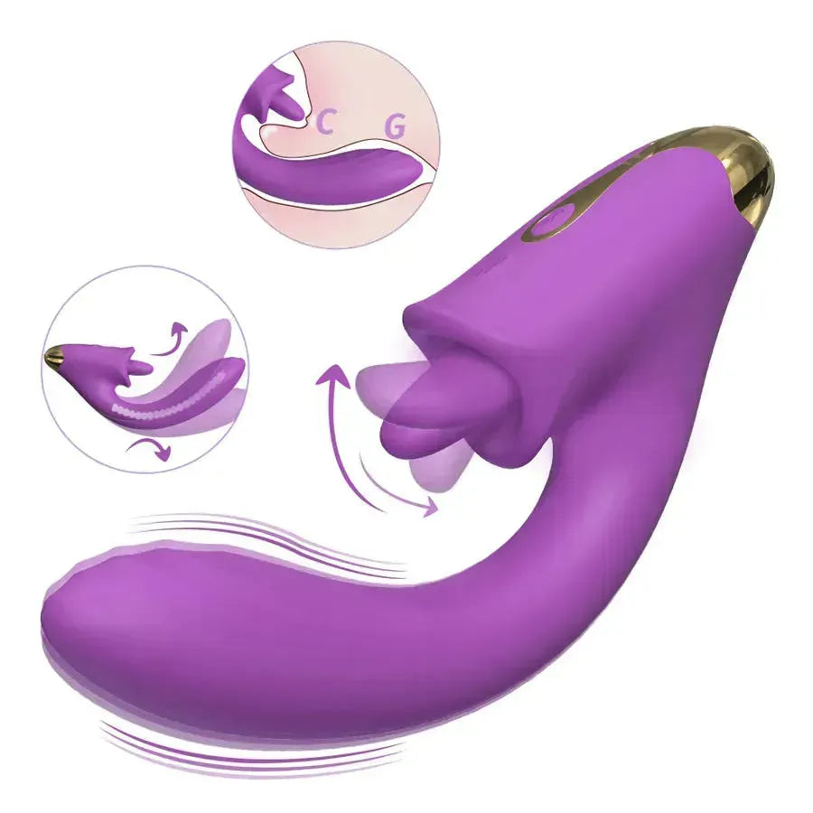 Ticker Licker G Spot Vibrating & Swinging Stimulator