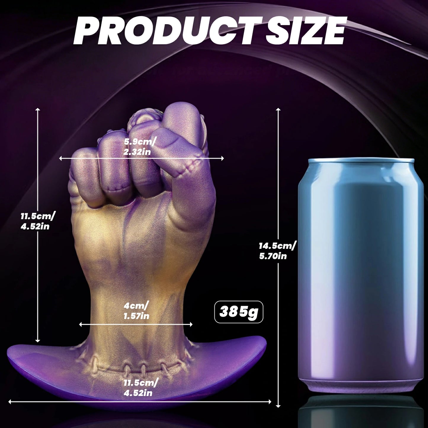 Titan's Fist — Vibrating Fist Butt Plug