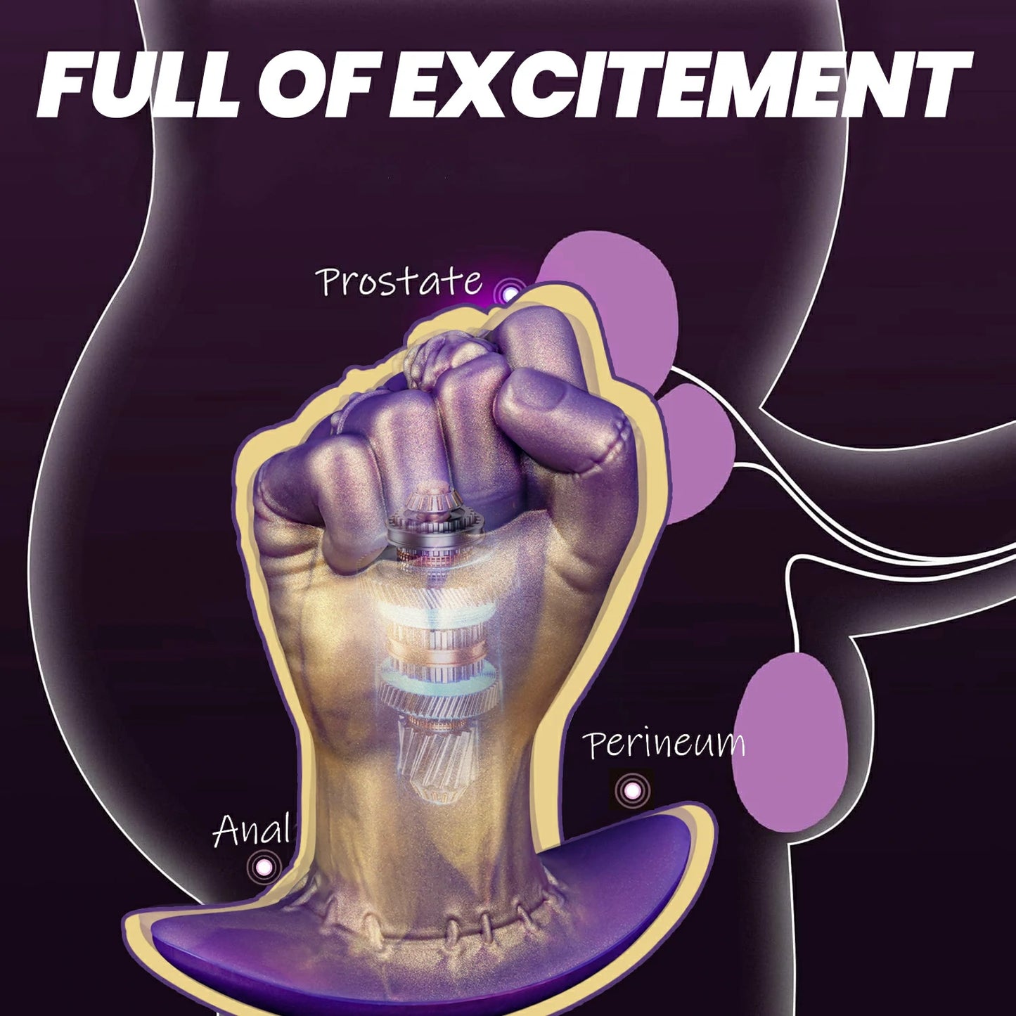 Titan's Fist — Vibrating Fist Butt Plug