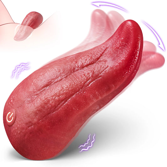 Tongue Licking Clitoral Vibrator for Women
