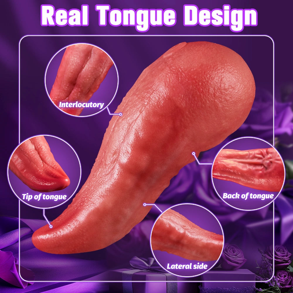 Tongue Licking Clitoral Vibrator for Women