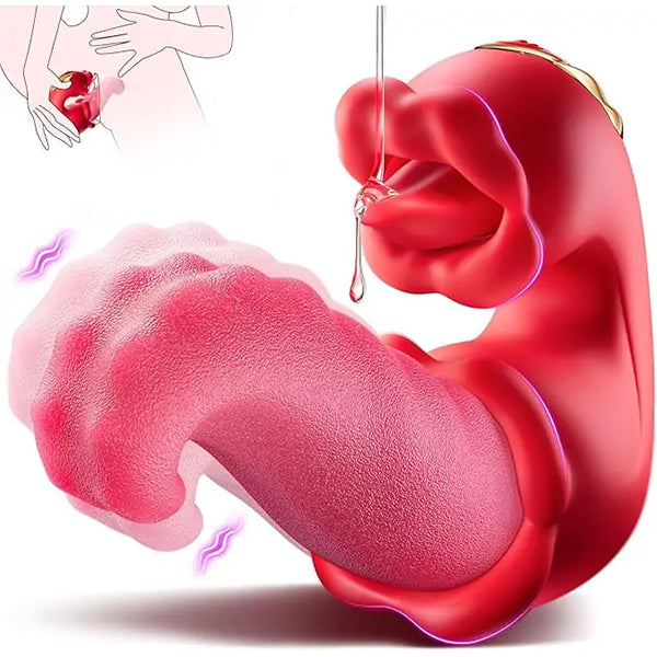 Tongue Thrusting Vibrator with Dual Motion