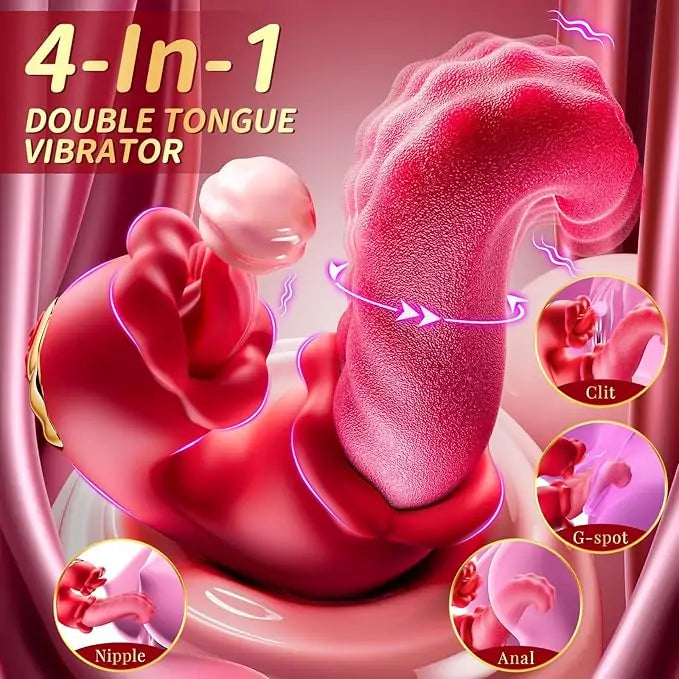 Tongue Thrusting Vibrator with Dual Motion