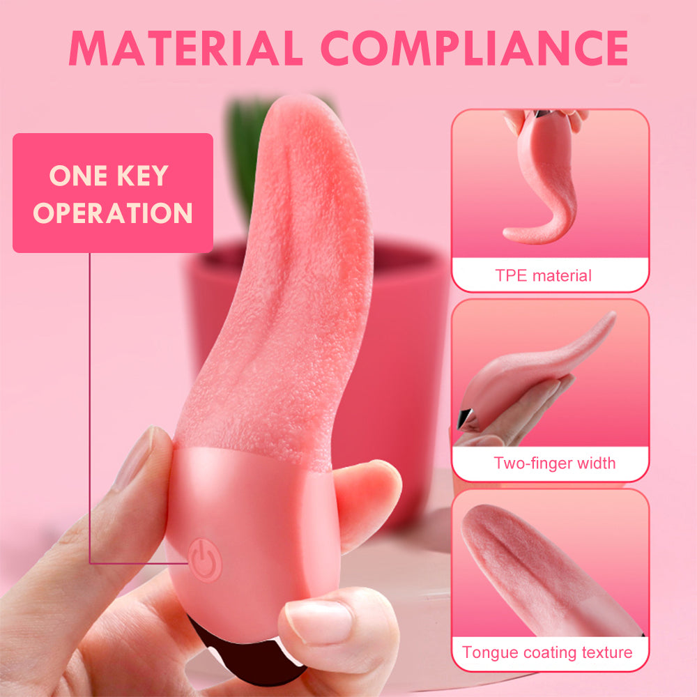 Tongue Vibrator For Women Clit Licking