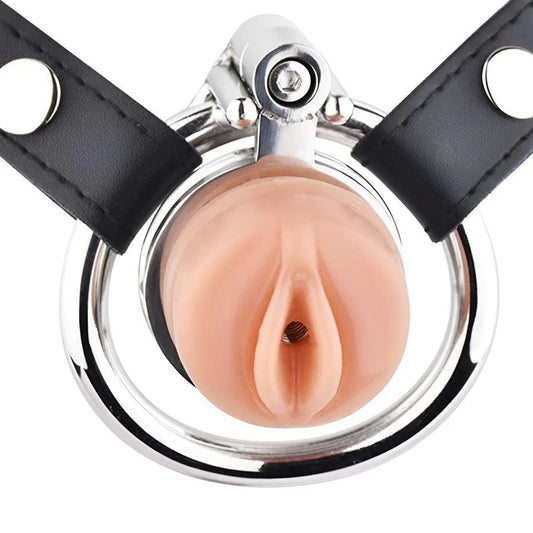 Trans Man Chastity Cage Stainless Steel
