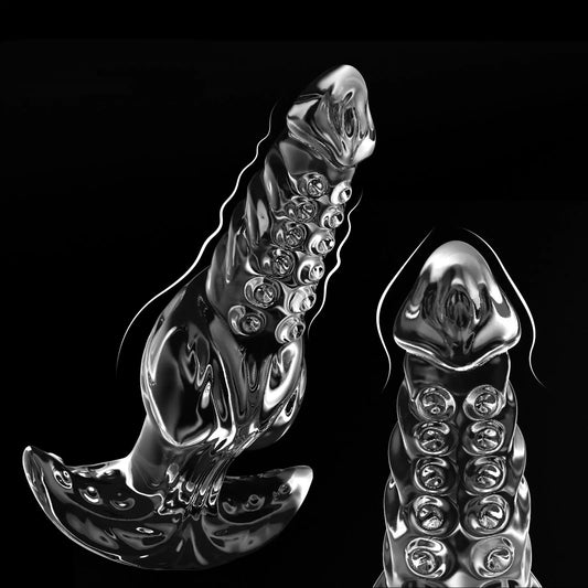 Transparent Octopus Tentacle Butt Plug