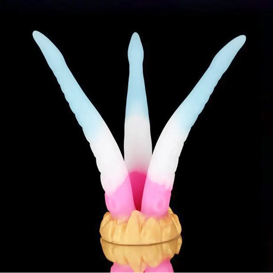 Triple Tentacle Fantasy Dildo 9.7 Inches