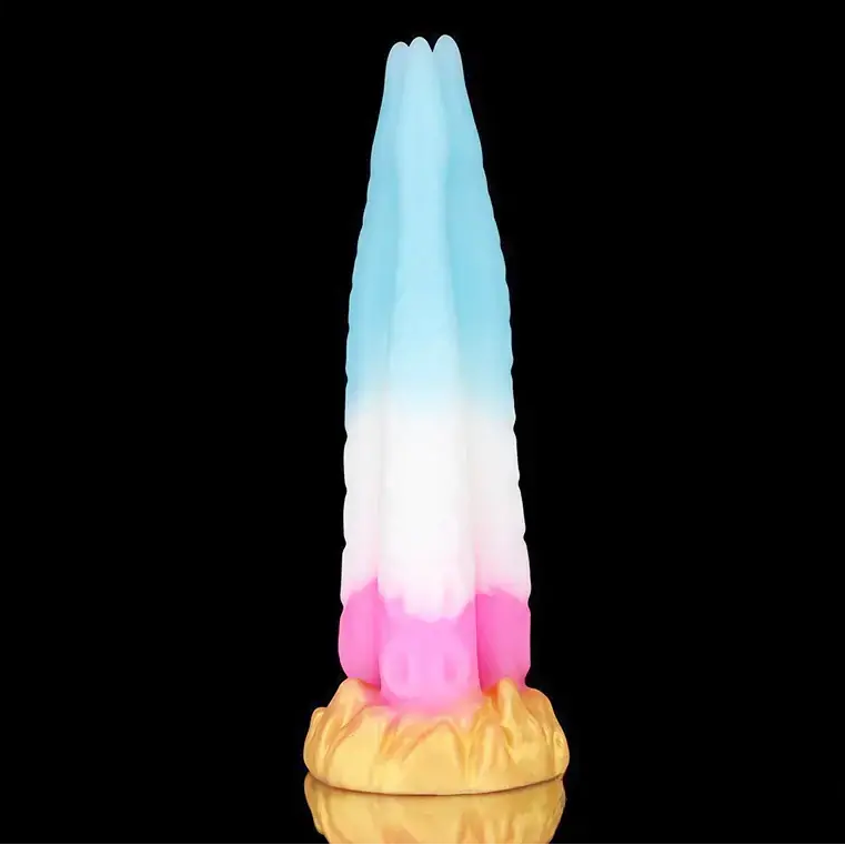 Triple Tentacle Fantasy Dildo 9.7 Inches