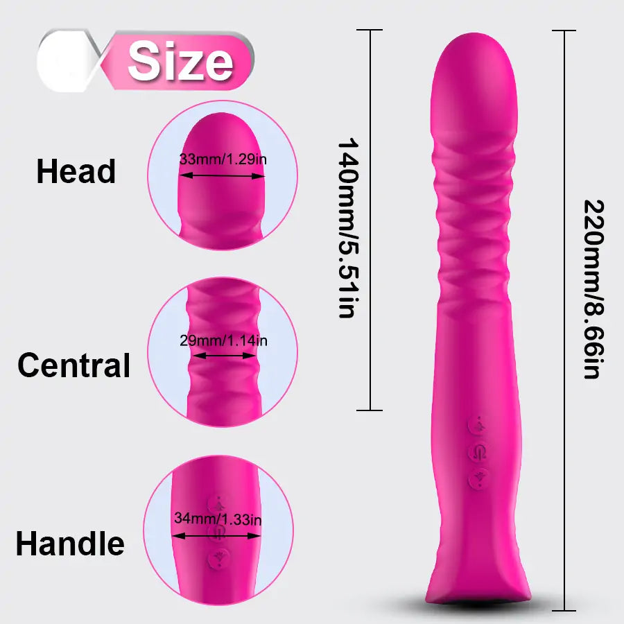 Trixxxie Dual-Action G-Spot Vibrator