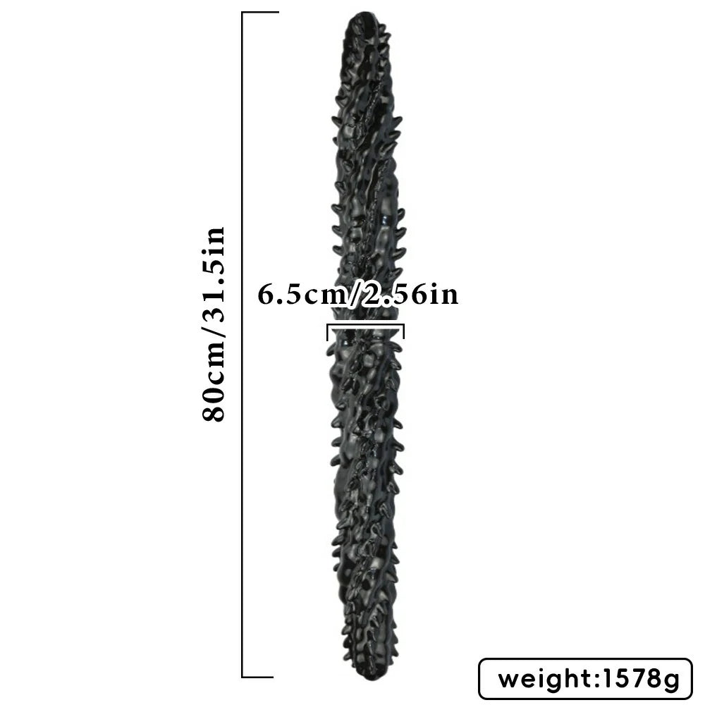Twin Thorn – Extra-Long Double-Ended Dildo with Barbed Texture