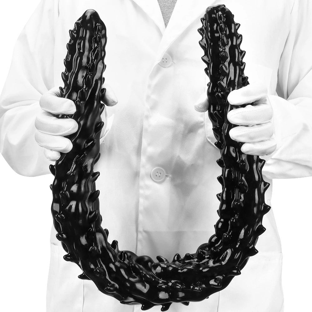 Twin Thorn – Extra-Long Double-Ended Dildo with Barbed Texture