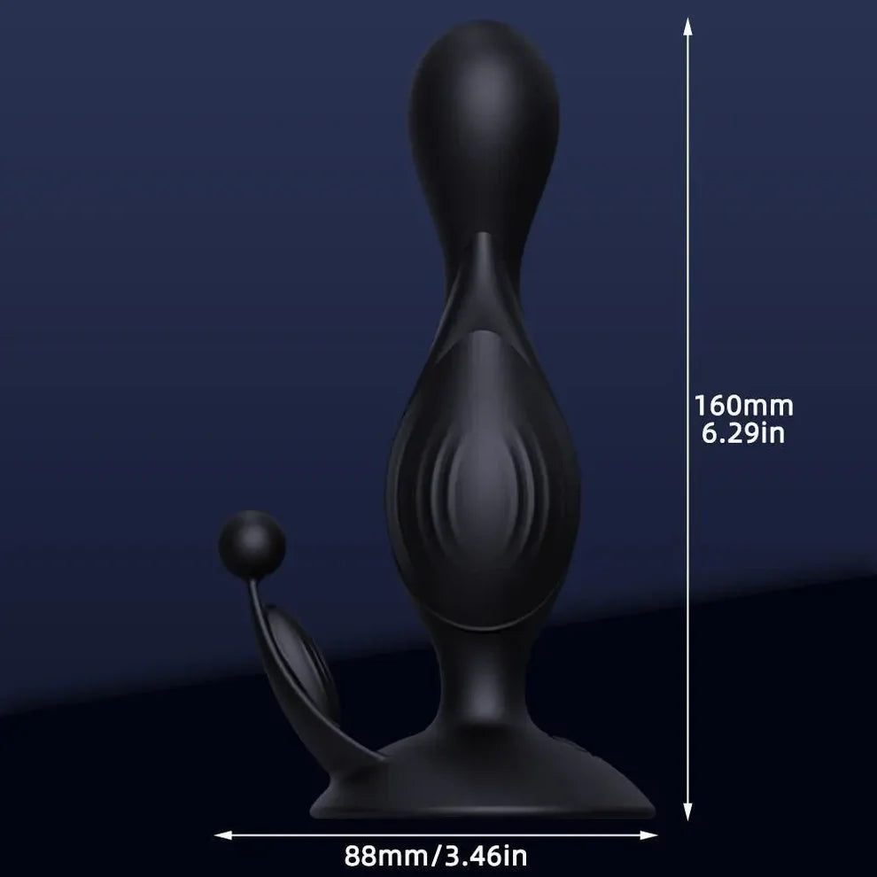 Twin Wave – Vibrating & Electro-Stimulation Prostate Massager