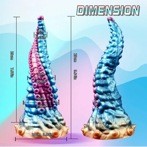 Twisted – Intense Texture Tentacle Dildo 7.8 Inches