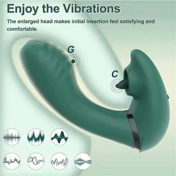 Twisting - Dual Motor Clit & G-Spot Vibrator