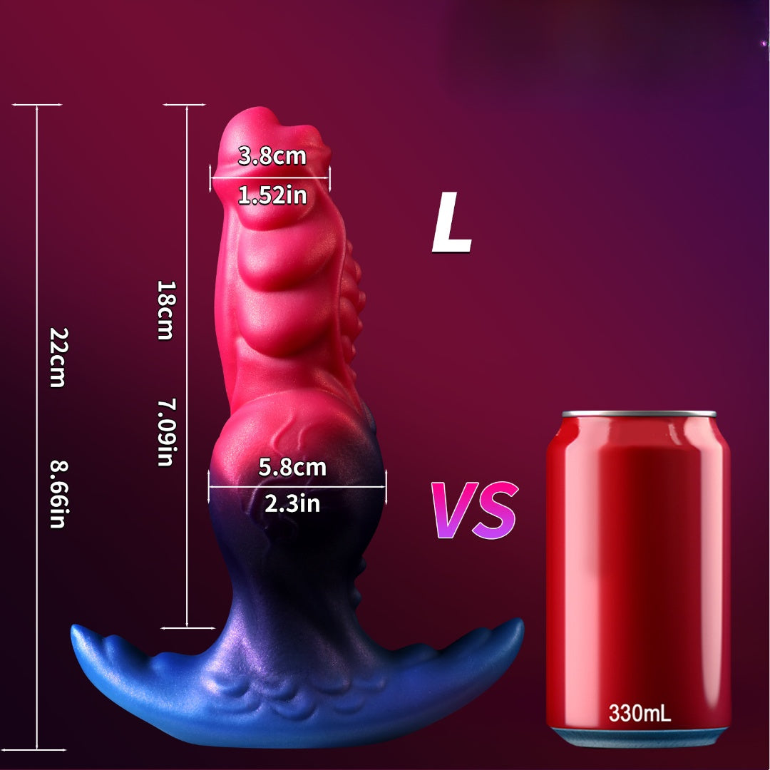 Ultra Soft Silicone Knot Anal Plug 3 Size