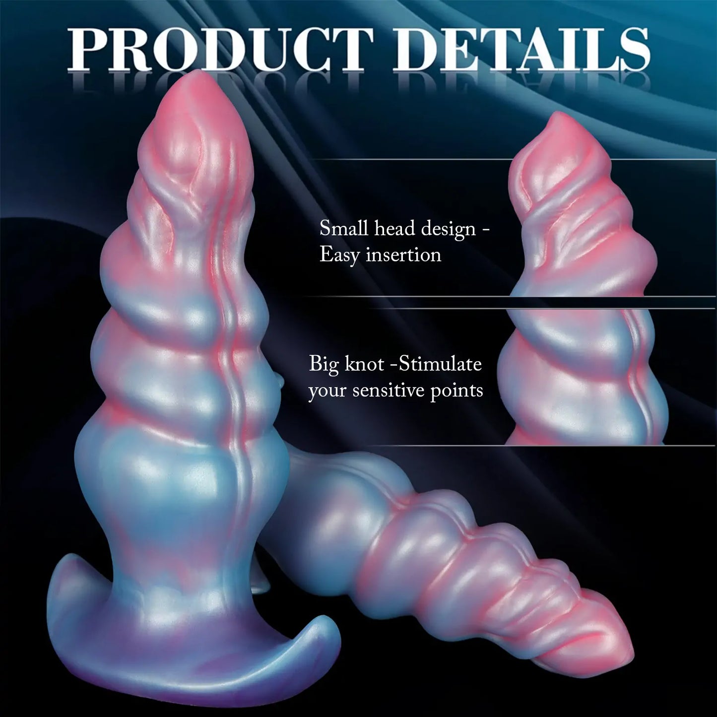 Unicorn Anal Plug - Soft Wearable Silicone