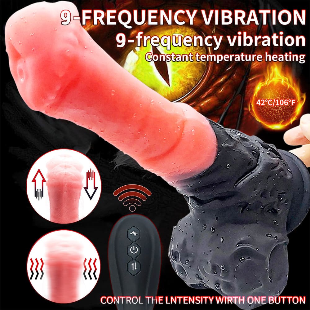 Varen - 9 Inch Thrusting Horse Dildo - Fantasy Dildo